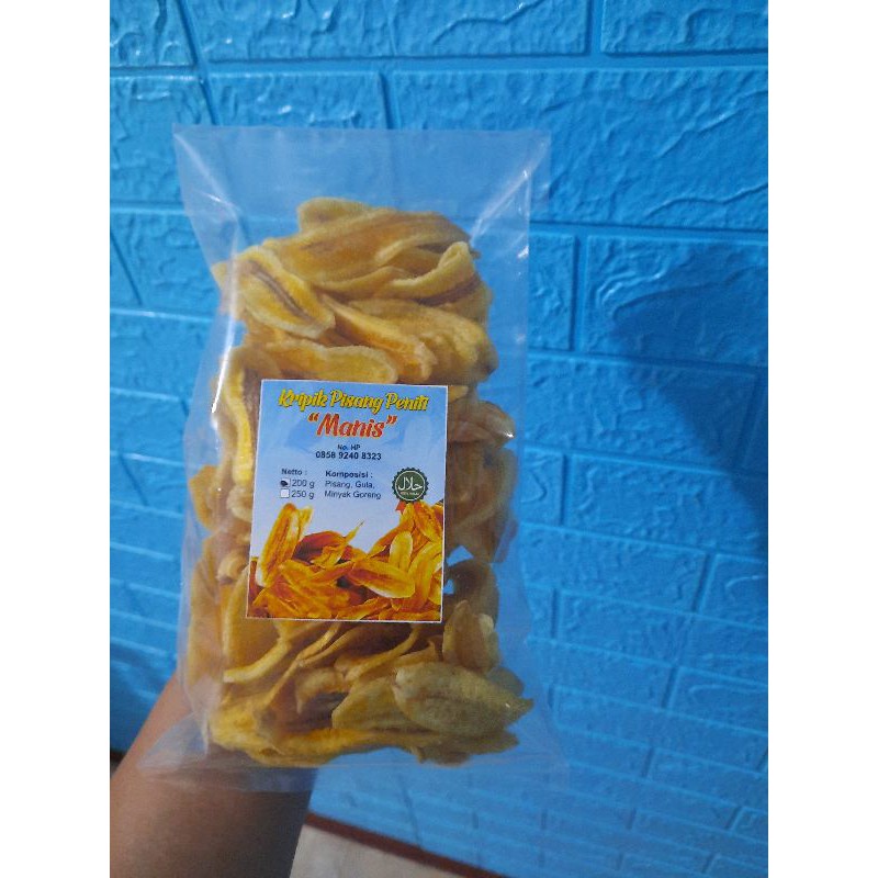 

Keripik Pisang Manis Peniti