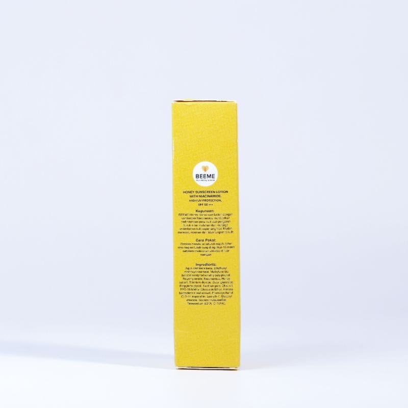 BEEME HONEY SUNSCREEN LOTION WITH NIACINAMIDE SPF 50+++ 20gr | SUNSCREEN IBU DAN ANAK