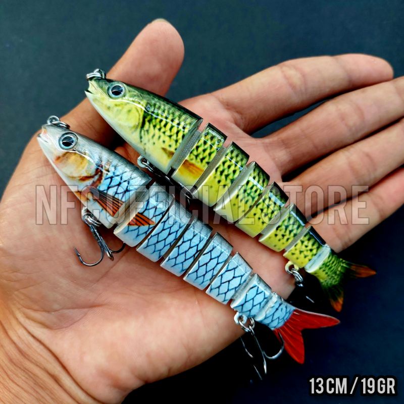 Umpan casting bentuk Seluang Rasbora Wader Pari REAL seperti ikan berenang