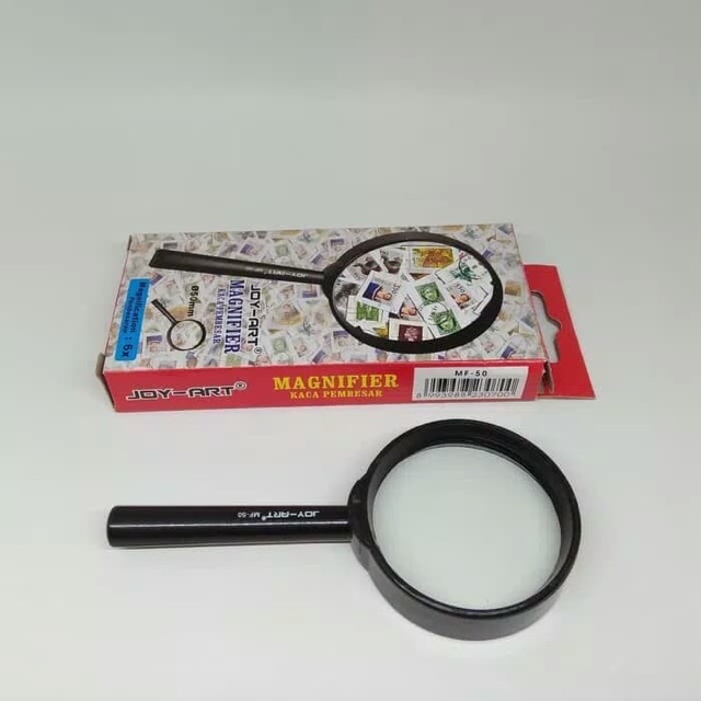 KACA PEMBESAR / MAGNIFIER JOY ART MF 50 50mm 6x ZOOM GROSIR TERMURAH