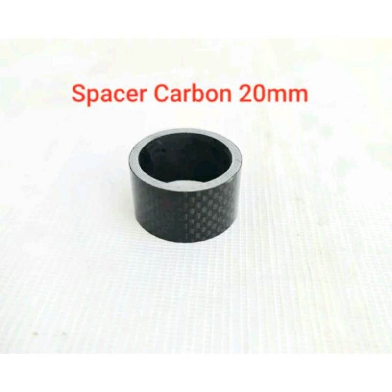 Ring Spacer Cabon 20 mm Ring Spacer Fork Sepeda Carbon 20mm