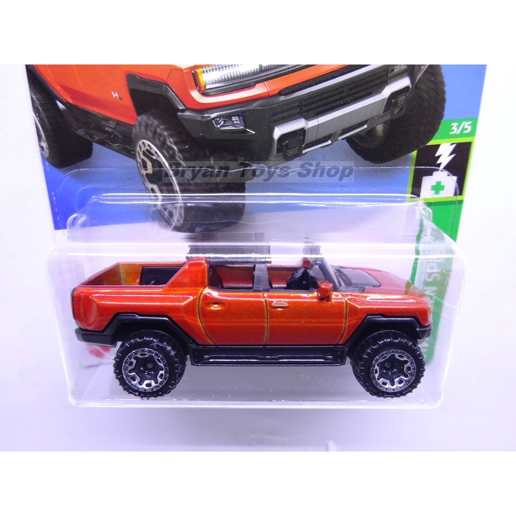 Hot Wheels GMC Hummer EV Orange