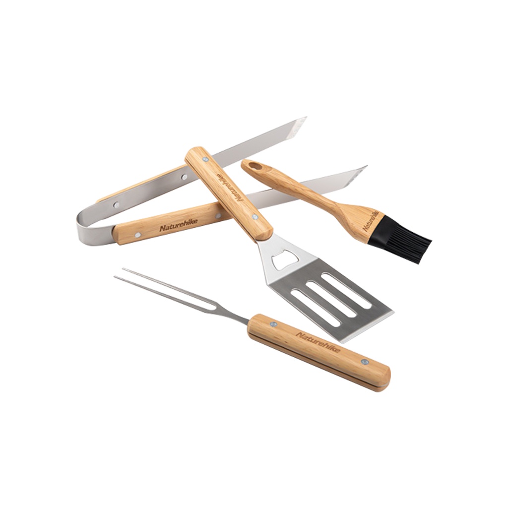 Alat Masak Panggang Camping Naturehike NH20SK007 Barbeque Tool Set