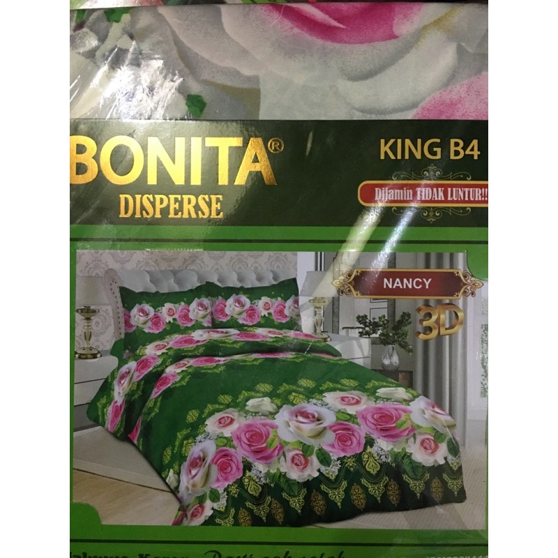 SPREI BONITA B4 (BANTAL 4) KING SIZE