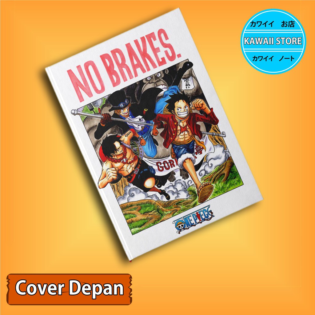 

Notebook / Pocket book Hard Cover ANIME ONE PIECE ASL PIRATES uk A5 & A6 / Notes Book