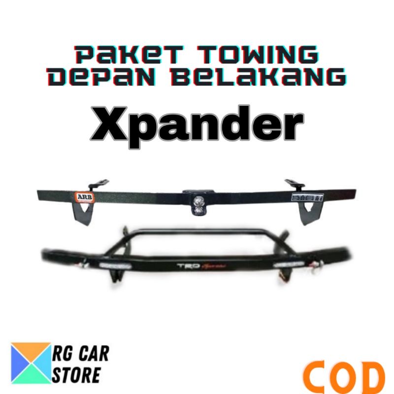 PAKET TOWING XPANDER DEPAN BELAKANG ORIGINAL MODEL ANTING