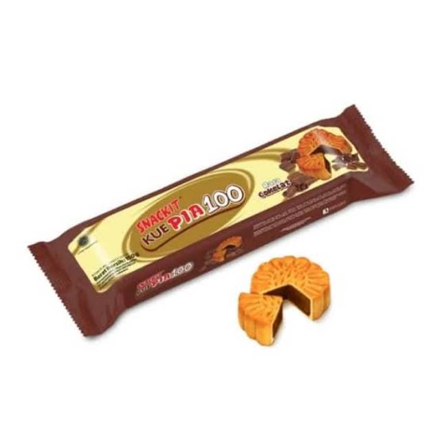 

KINO SNACKIT KUE PIA 100 RASA COKLAT 150G