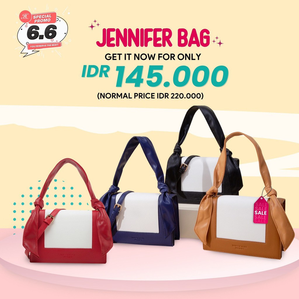 JENNIFER BAG ORIGINAL JIMS HONEY SLING BAG TWO COLORS 