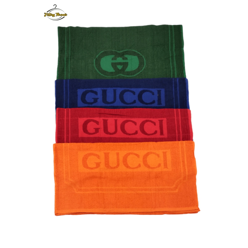 Handuk Mandi Dewasa Gucci / Handuk Mandi Guci Besar Jumbo 75x150 cm Memory