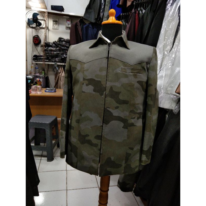 JASKET Army bahan katun Jaket formal Jaket Murah jaket mewah Jaket santai Jaket Pria Jaket kantor.