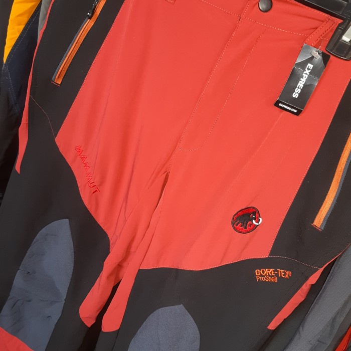 Celana Outdoor Celana Gunung Hiking Motif Brand Mammut