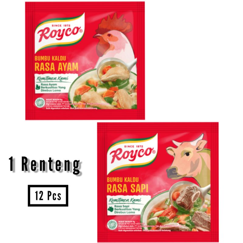 Jual Royco Ayam / Sapi Sachet 12 X 8 Gr | Shopee Indonesia