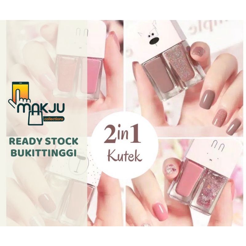 kutek nail polish / kutek korea 2in1