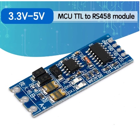 Modul Converter Serial TTL to RS485 Module RX TX 485 to Serial UART USART ModBus untuk PCB