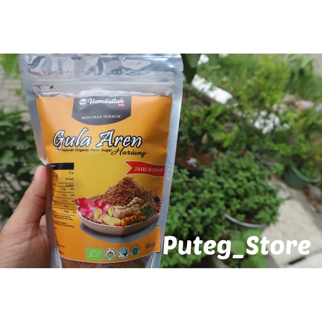 

Gula aren jahe kunyit Original 250gr