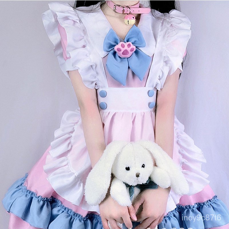 Japanese Kawaii Lolita Anime Cosplay Maid Costumes Animation Show Lingerie Dress Lovely Maid Outfits
