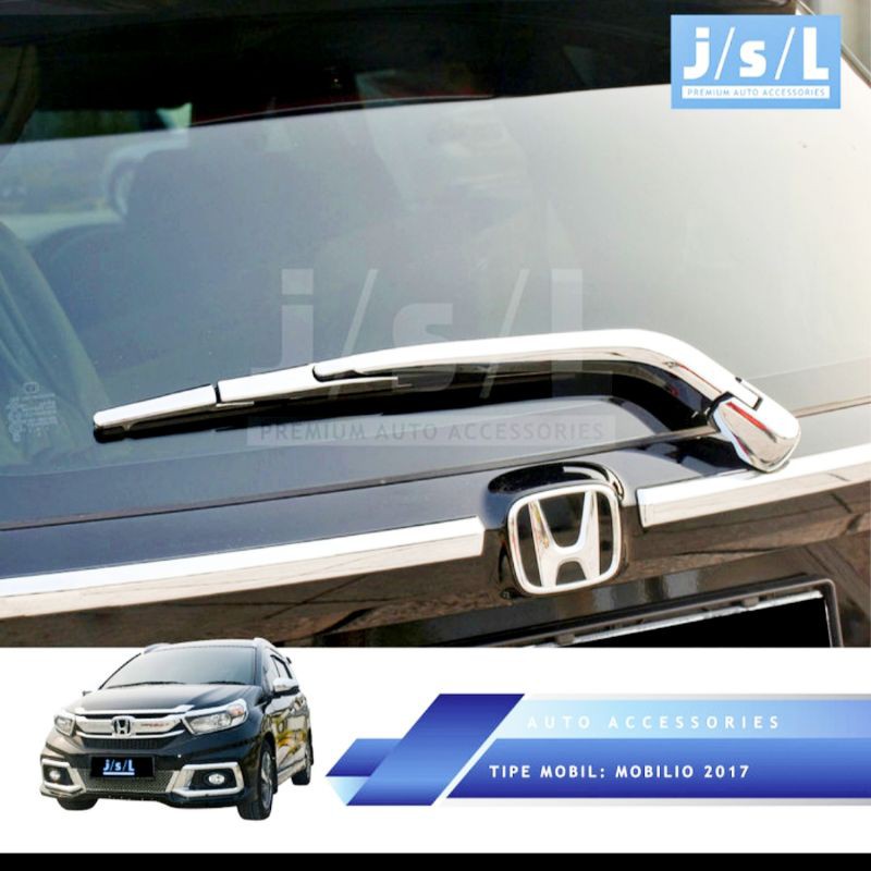 cover wiper new Mobilio 2017 chrome jsl