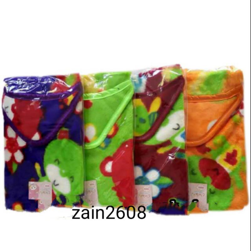 selimut bulu cintaku / selimut bayi