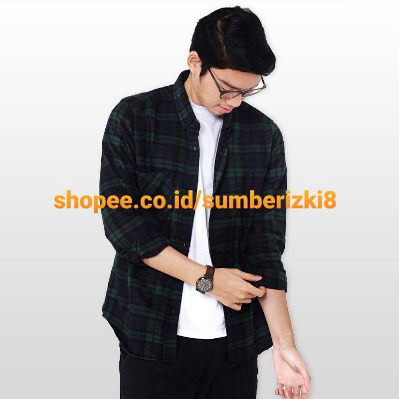 KEMEJA FLANEL FLANNEL PRIA WANITA DISTRO ORIGINAL GROSIR MURAH