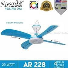 KIPAS GANTUNG BALING - BALING ARASHI 20 WATT - HELIFAN ARASHI 20 WATT