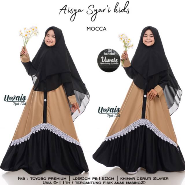 RESTOK AISYA SET SYARI ORI BY UWAIS