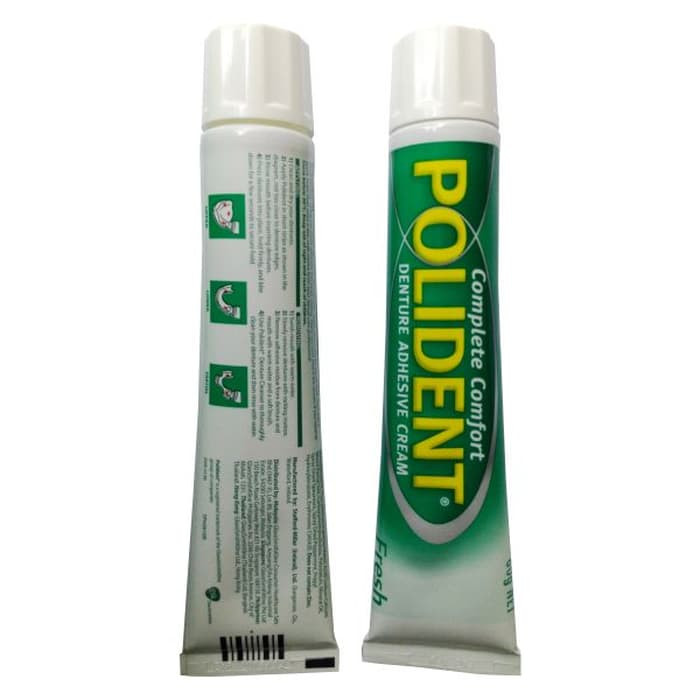 New Polident Krim Perekat Gigi Tiruan 60gr