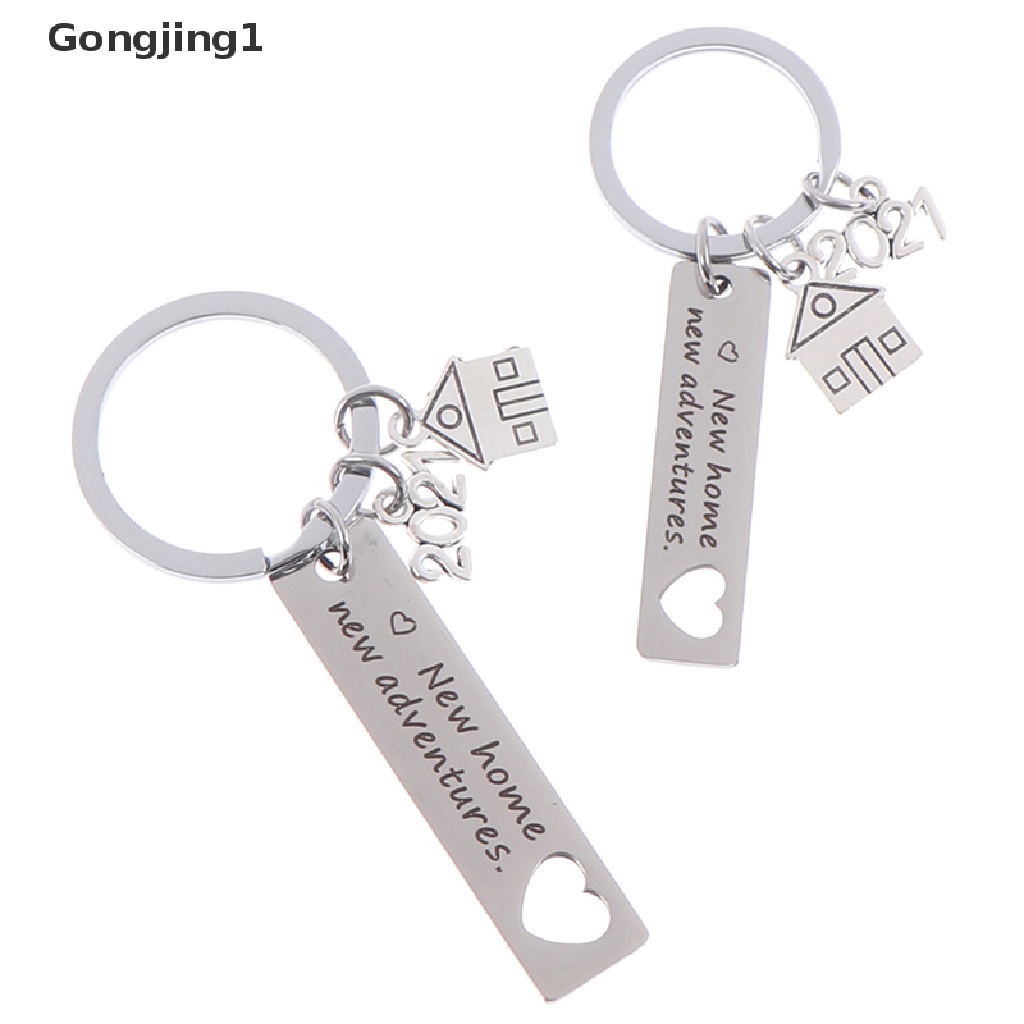 Gongjing1 Gantungan Kunci Rumah diy 2021 Untuk Hadiah