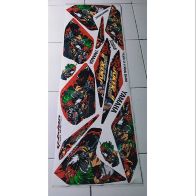 Striping sticker variasi Vixion nvl 2013_2014 motif joker