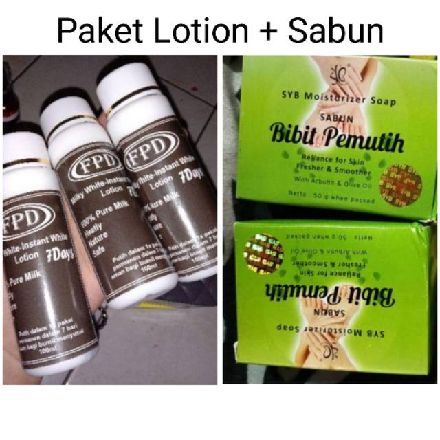 FPD Milky White + Sabun Bibit