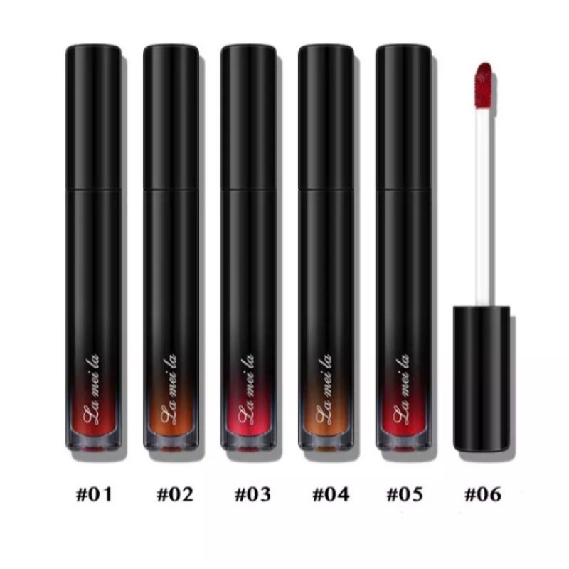 LAMEILA LIP GLAZE VELVET MATTE | LIPSTIK TAHAN LAMA |