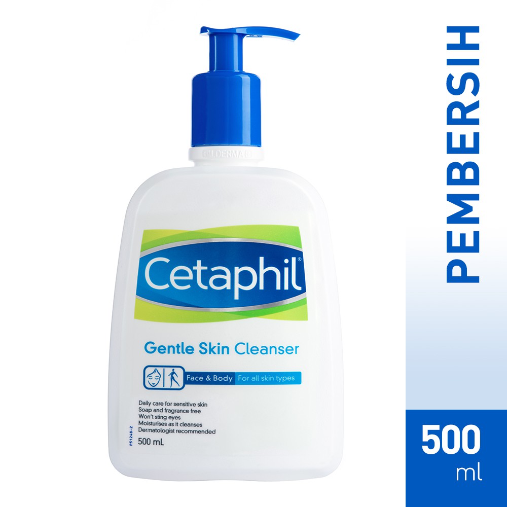 Cetaphil Gentle Skin Cleanser 500ml exp 12/2020 Shopee Indonesia