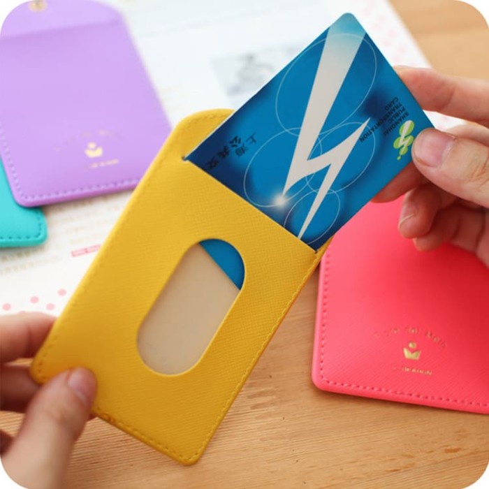 

Gaya Tempat Kartu Unik / Id Card Holder Kulit 2Nd Edition For Mrt Bergaransi