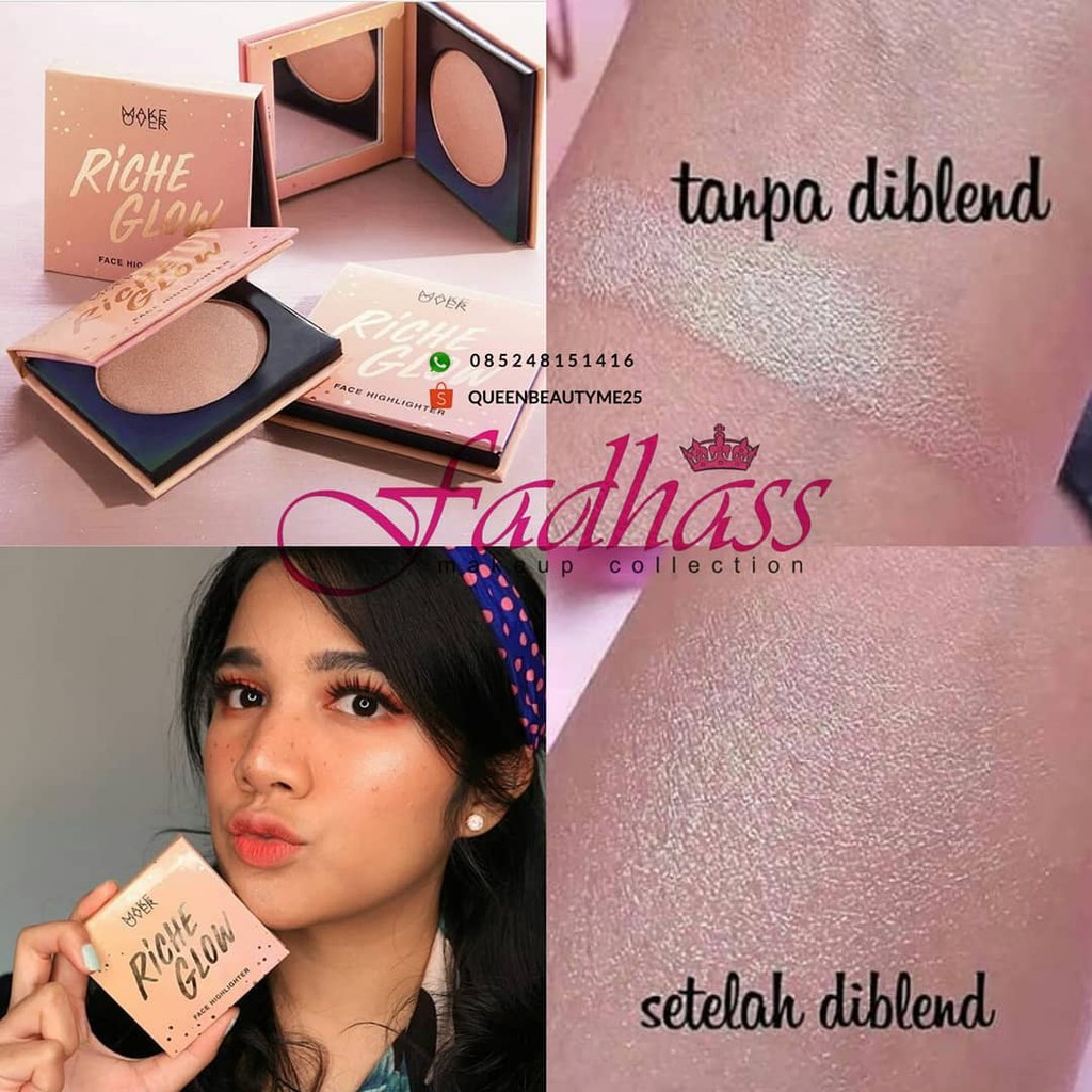 MAKEOVER RICHE GLOW FACE HIGHLIGHTER