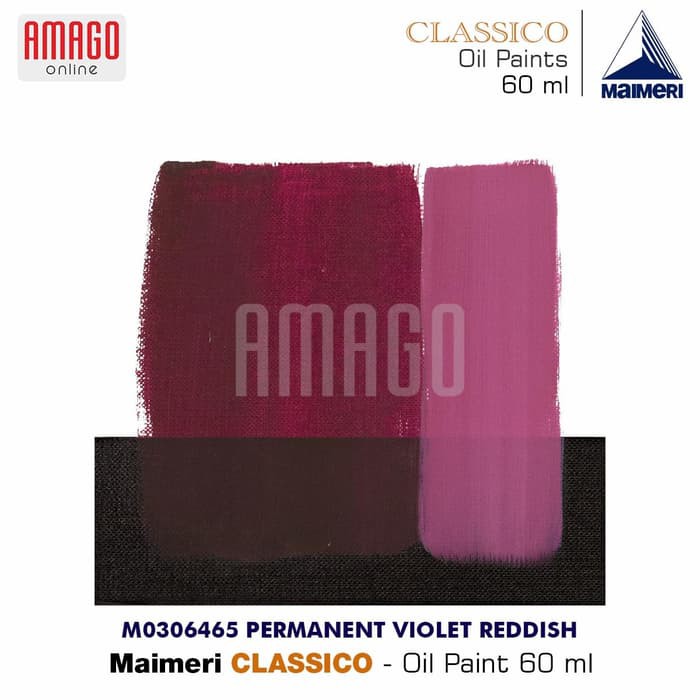 MAIMERI CLASSICO -OIL PAINT- PERMANENT VIOLET REDDISH -60ML - M0306465