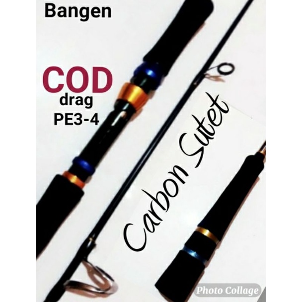 Joran Carbon Sutet  Joran Laut 180cm (PE 3-4)