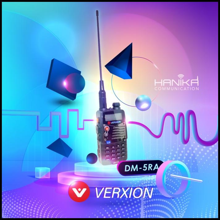 Verxion Dm-5Ra Ht Digital Analog Dual Band Free Tas Dan Handsfree Dm5