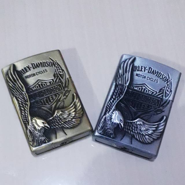 KOREK GAS MODEL ZIPPO HARLEY DAVIDSON