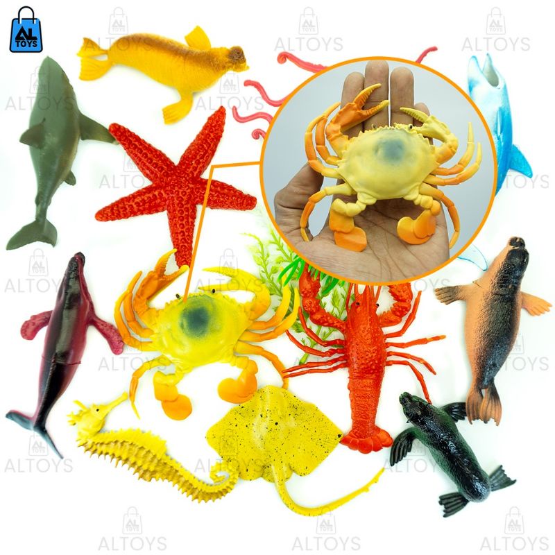 animal karet figure  / hewan karet / mainan murah anak