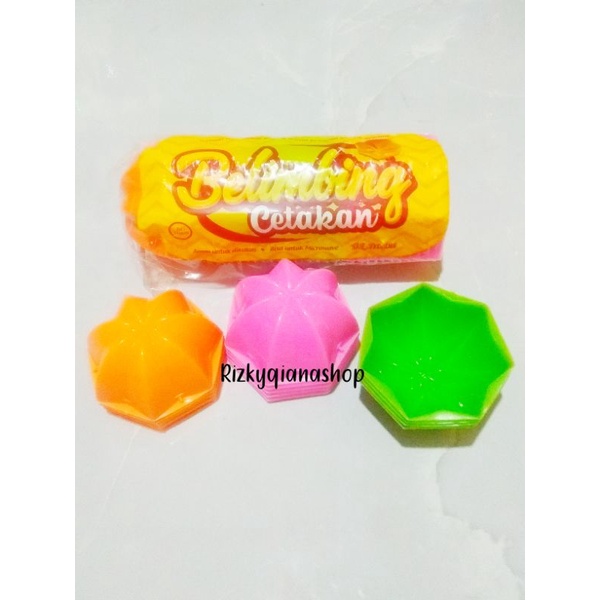 Cetakan Agar Blimbing/12 Pcs Citakan Puding/Citakan Jeli/Citakan Kue Kukus