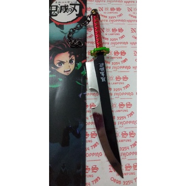 Miniatur Pedang Anime Nichirin Uzui Tengen Kimetsu no Yaiba
