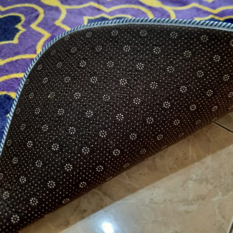 Karpet Bulu Super Lembut FONIX Malaysia Busa Empuk Anti Slip 140x180 Minimalis F127, Rasfur Korea-4