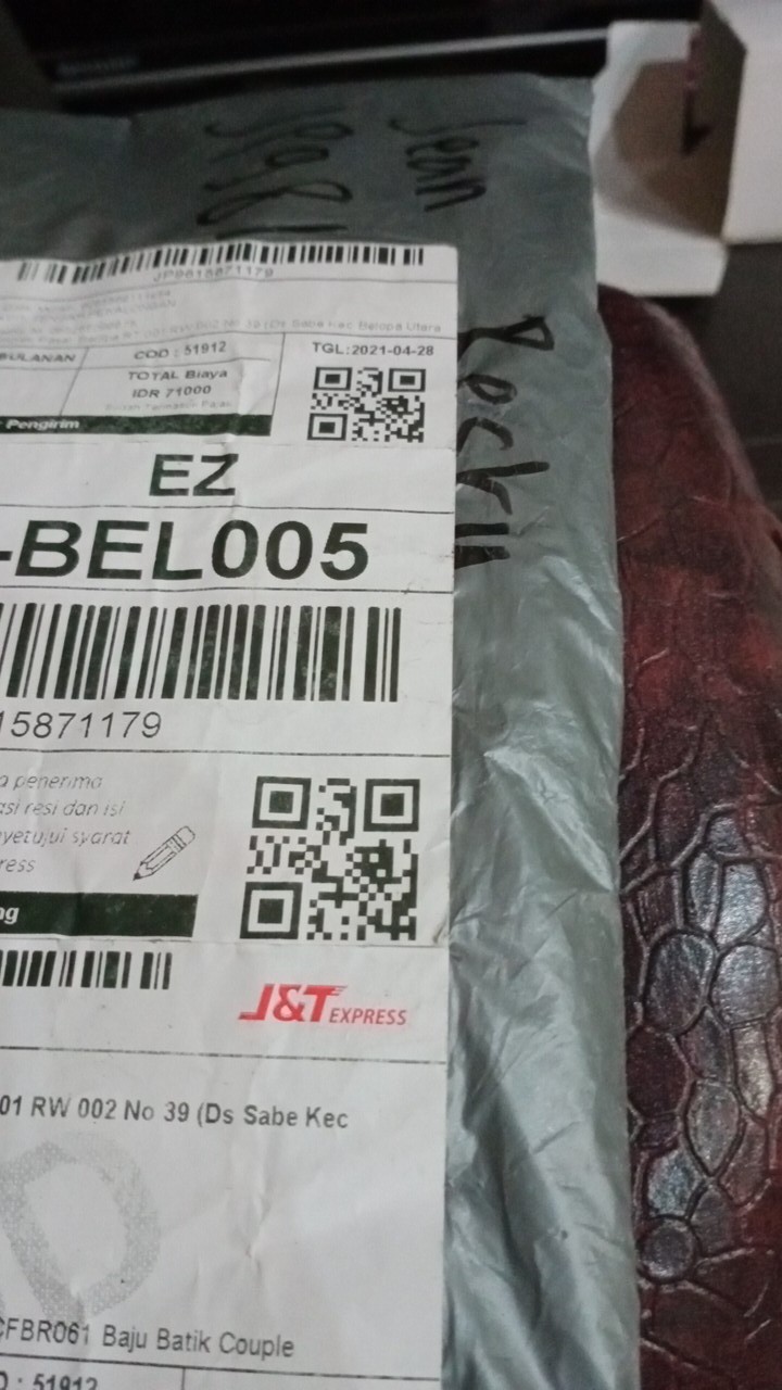 (bisa Cod) Batik Rifa Cfbr061 Baju Batik Couple Keluarga Syari Set Family Ayah Ibu & 2 Anak