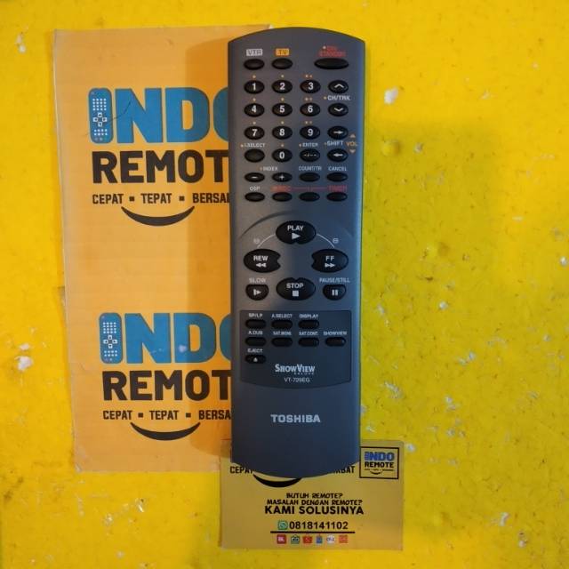 REMOTE TV VTR TOSHIBA ORIGINAL