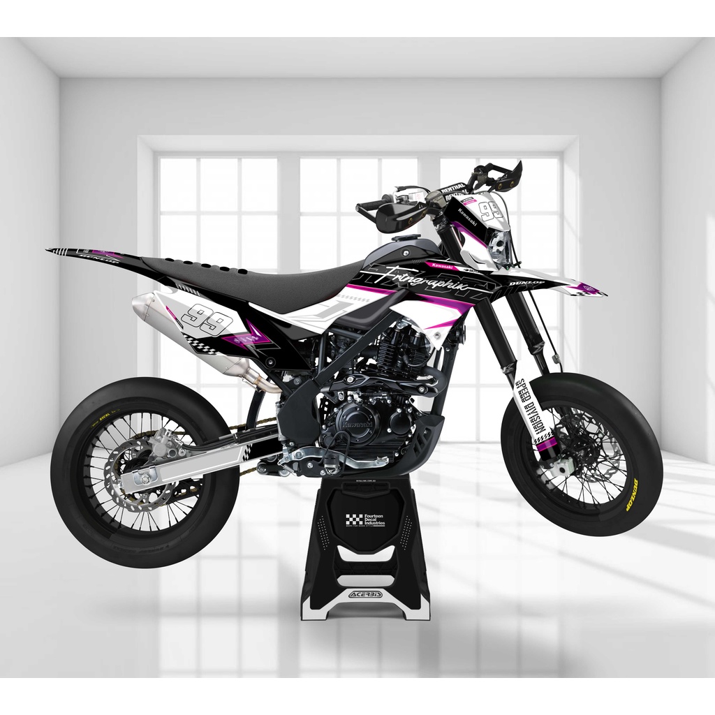 DECAL DTRACKER 150 - stiker dekal motor dtracker full body DTX 53