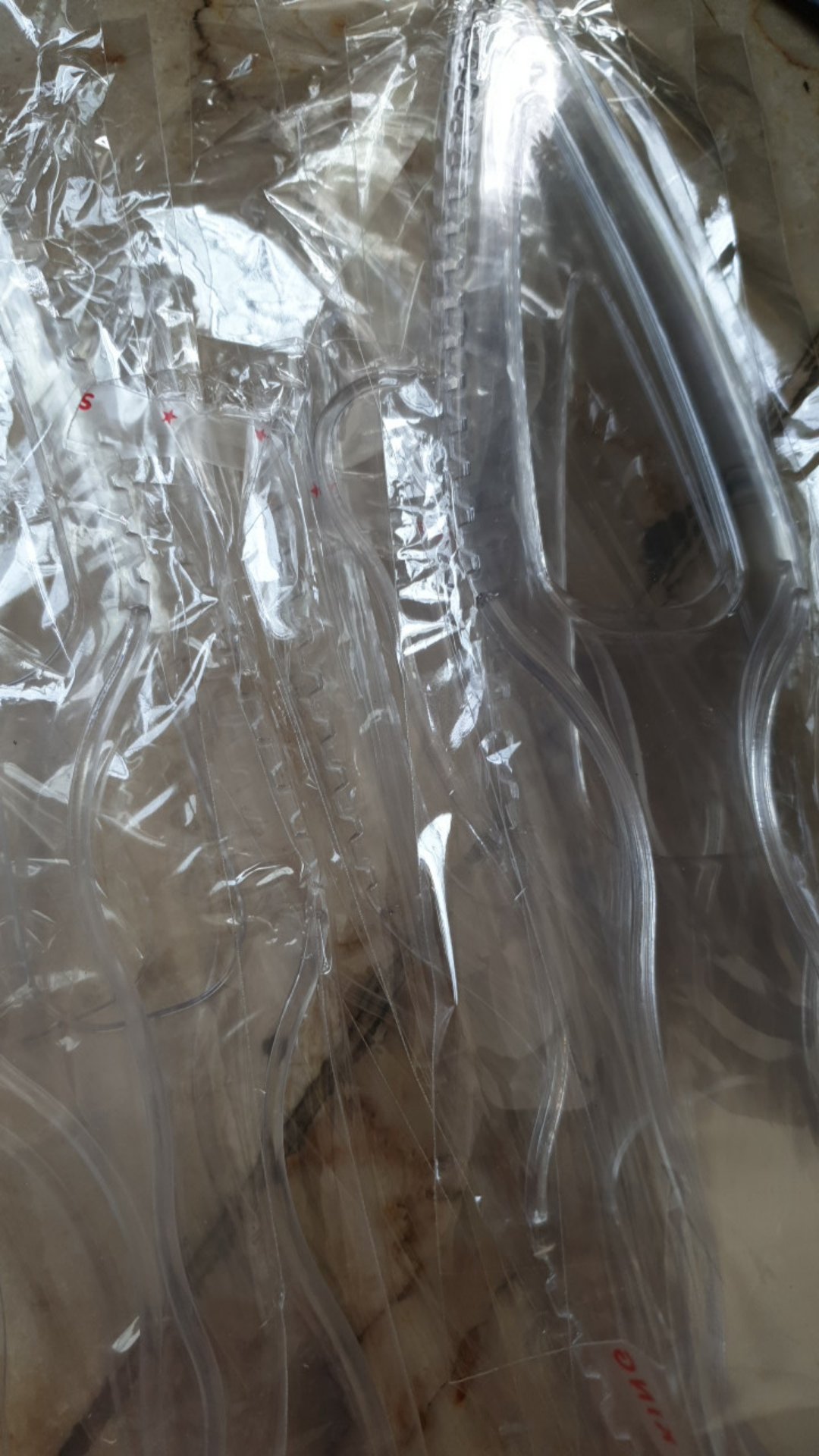 Pisau Kue Bening Transparan