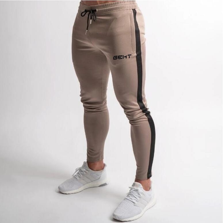 VIGOOO CELANA JOGGER PRIA GEHT CELANA PANJANG PRIA BAHAN FLEECE TEBAL UKURAN FREESIZE 28-34