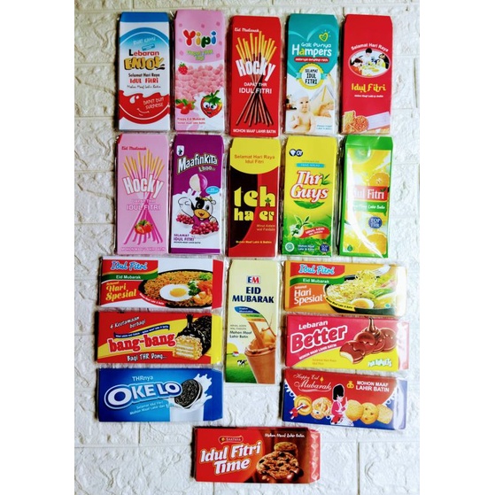 

Amplop Lebaran Lucu Motif Snack Kekinian Bisa Pilih Motif