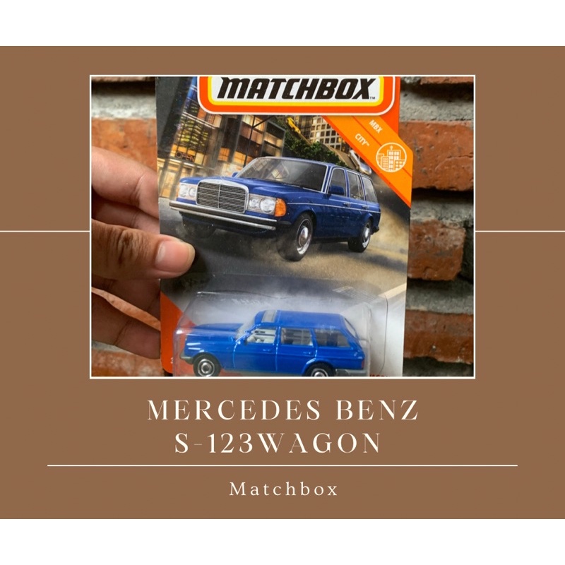 Matchbox Mercedes Benz W123 Wagon Biru