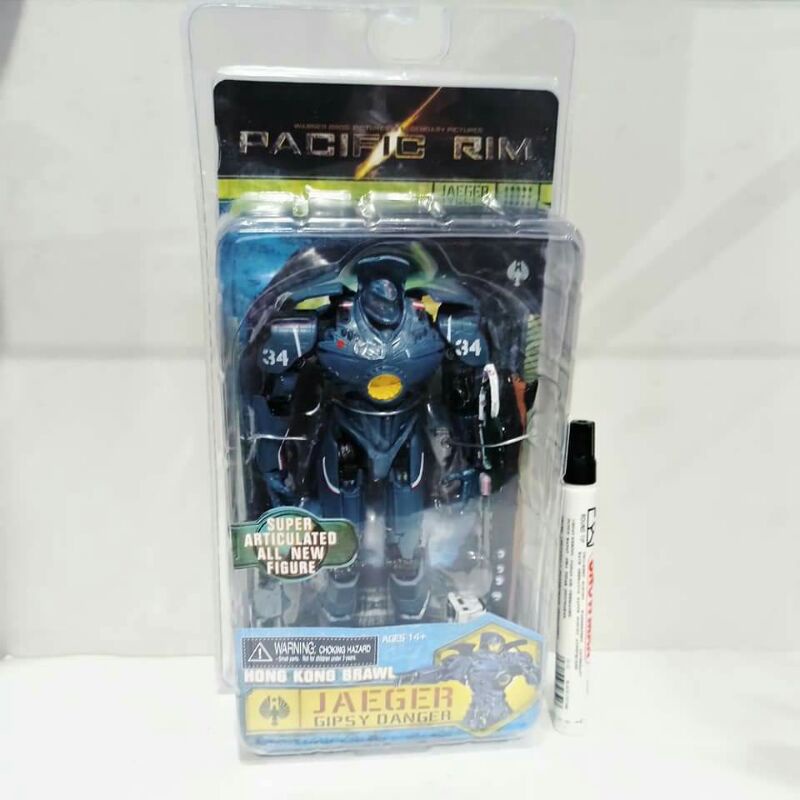 Mainan action figureNeca pacific rim gipsy