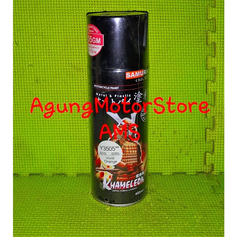 

CAT SEMPROT SAMURAI Y3505** VIVID ORANGE KHAMELEON DAN PINK 18 113 KHAMELEON